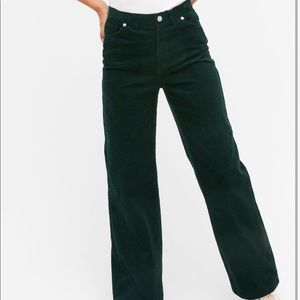 Monki corduroy trousers